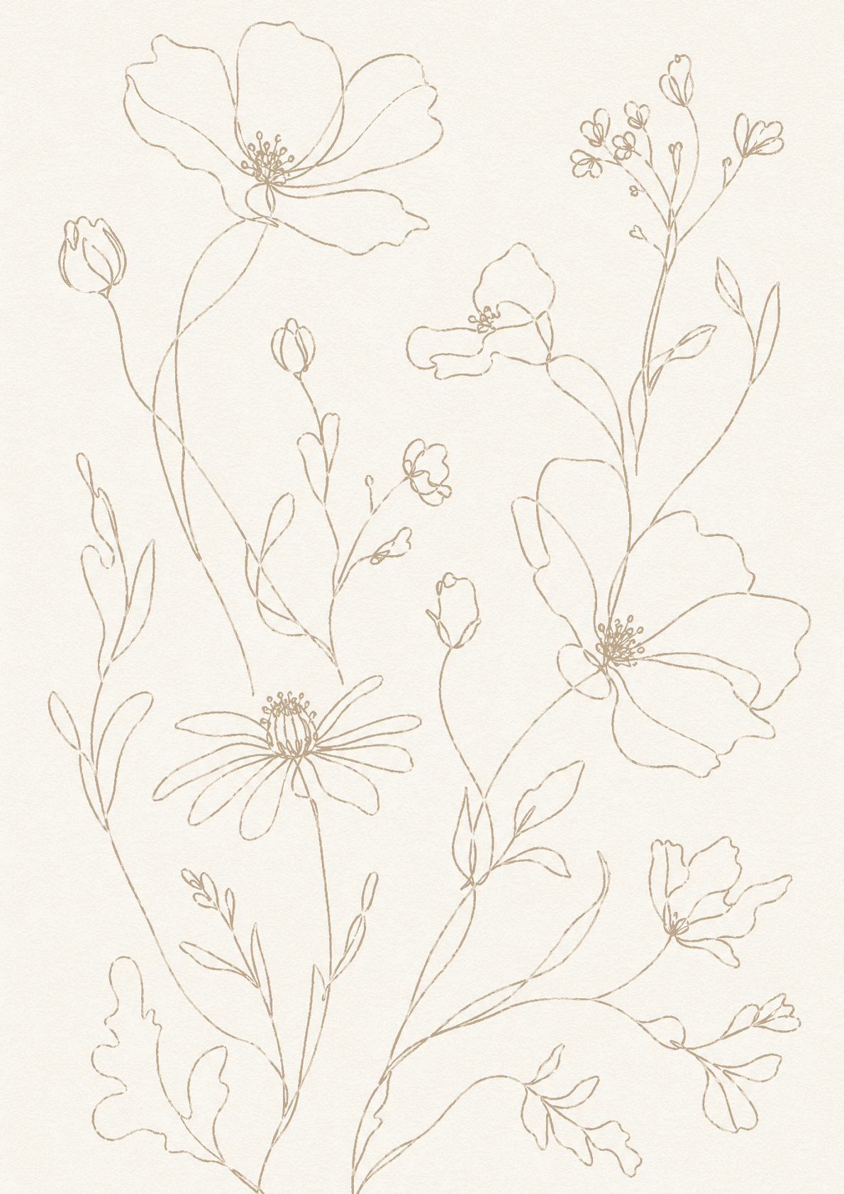 Whispering Wildflower — art print
