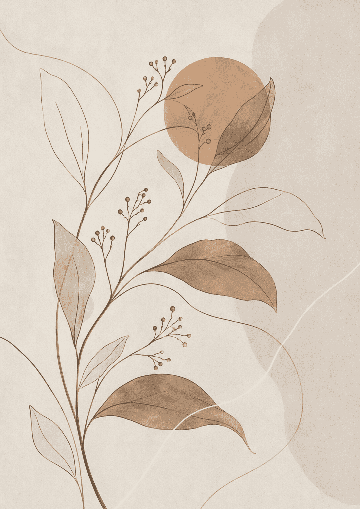 Whispering Leaves — art print