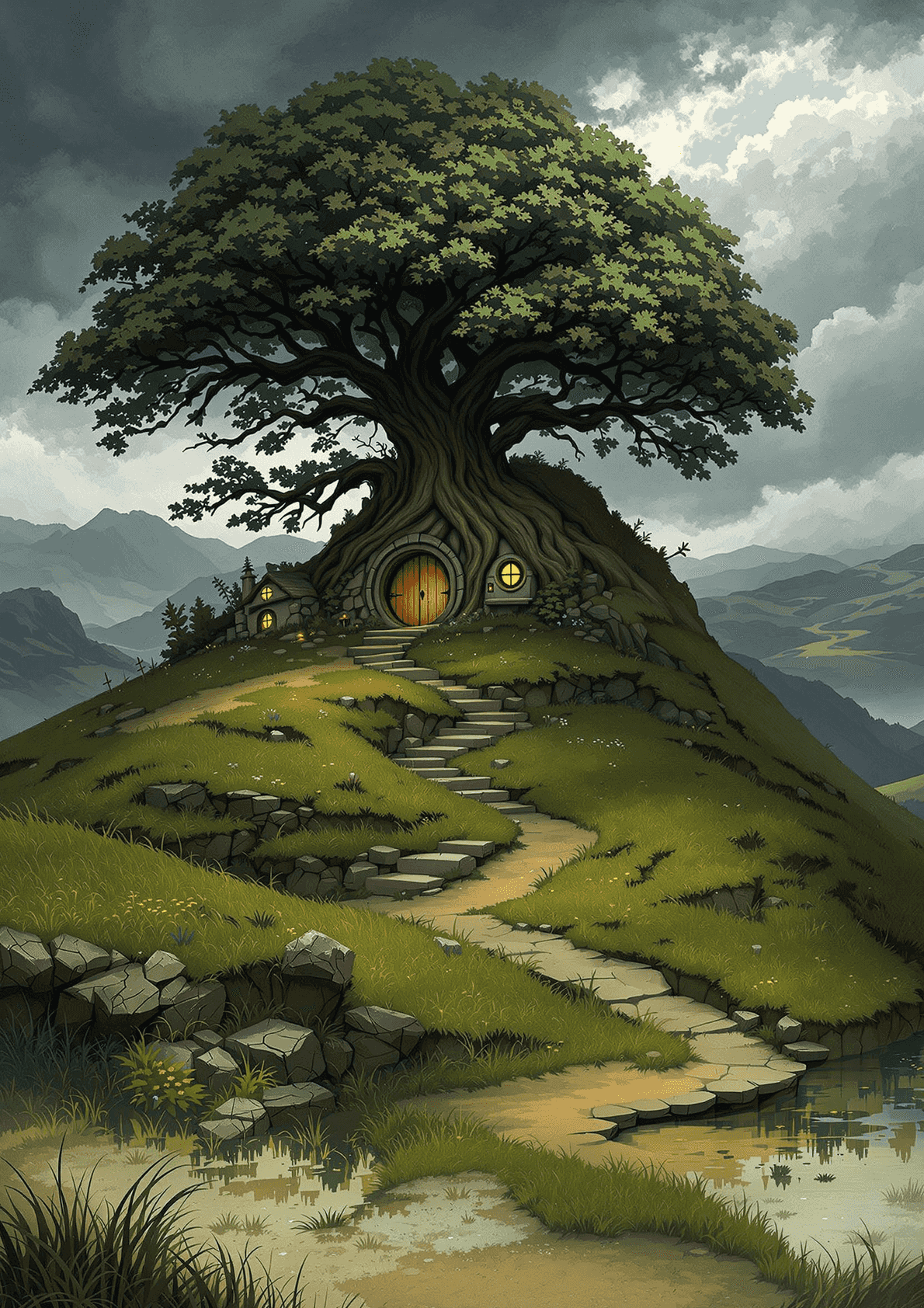 Enchanted Haven — art print