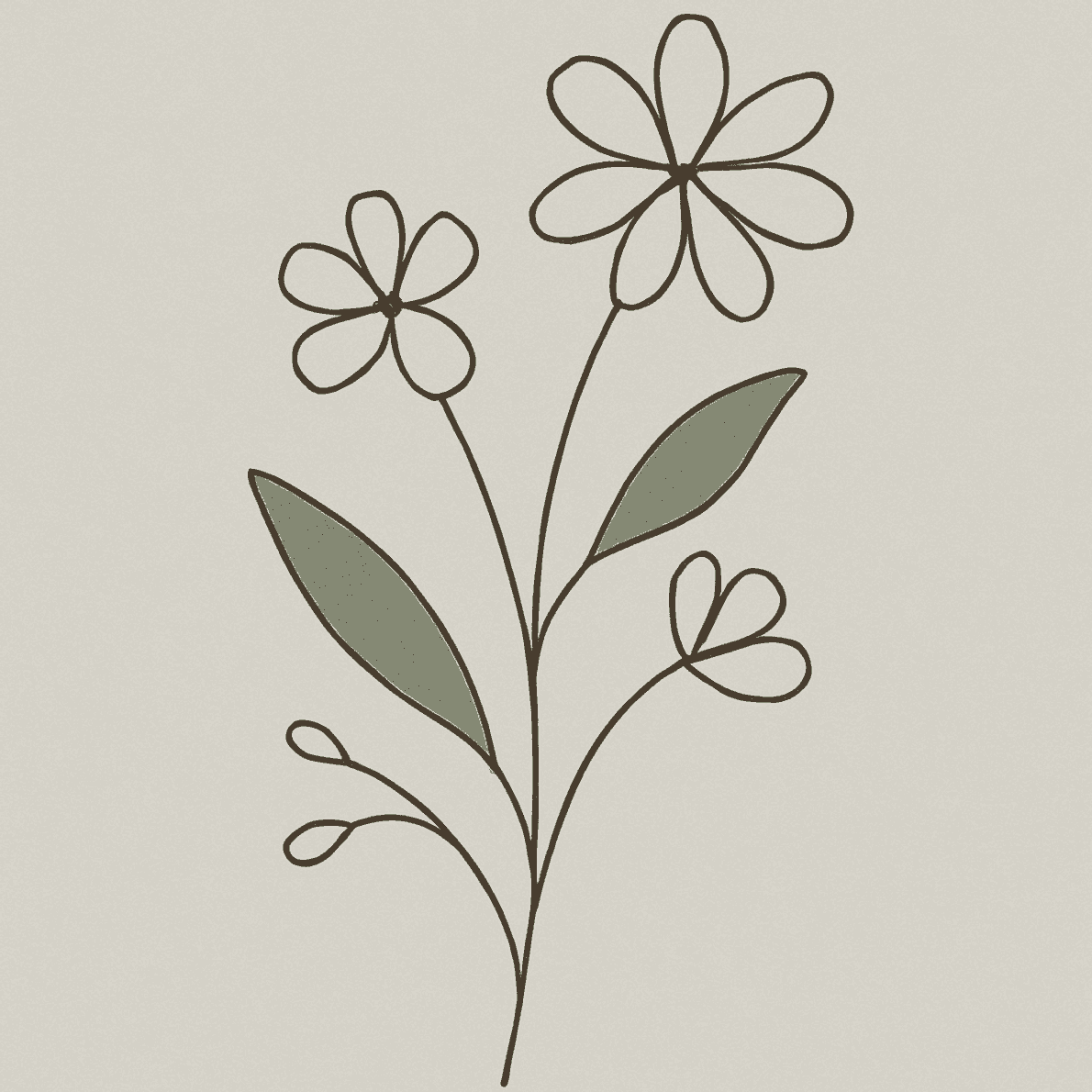 Whispering Greens — art print