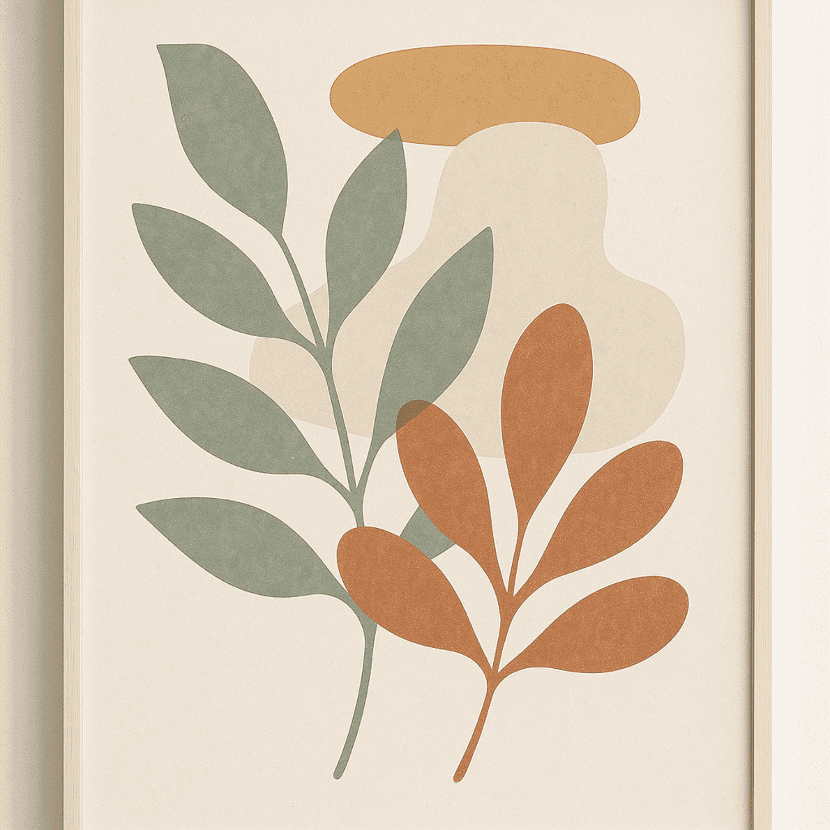 Serenity in Layers — art print