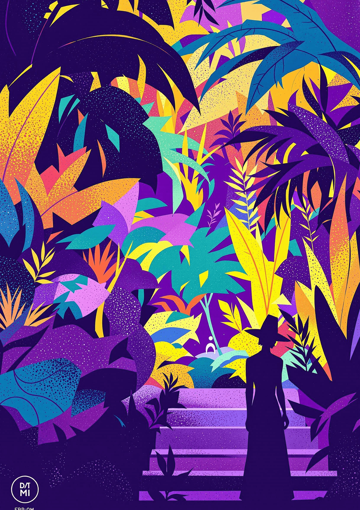 Tropical Reverie — art print