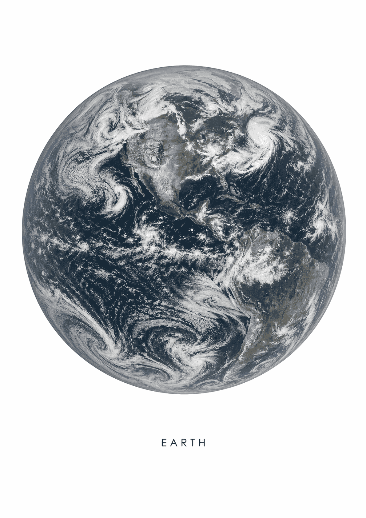 Earth in Focus — art print