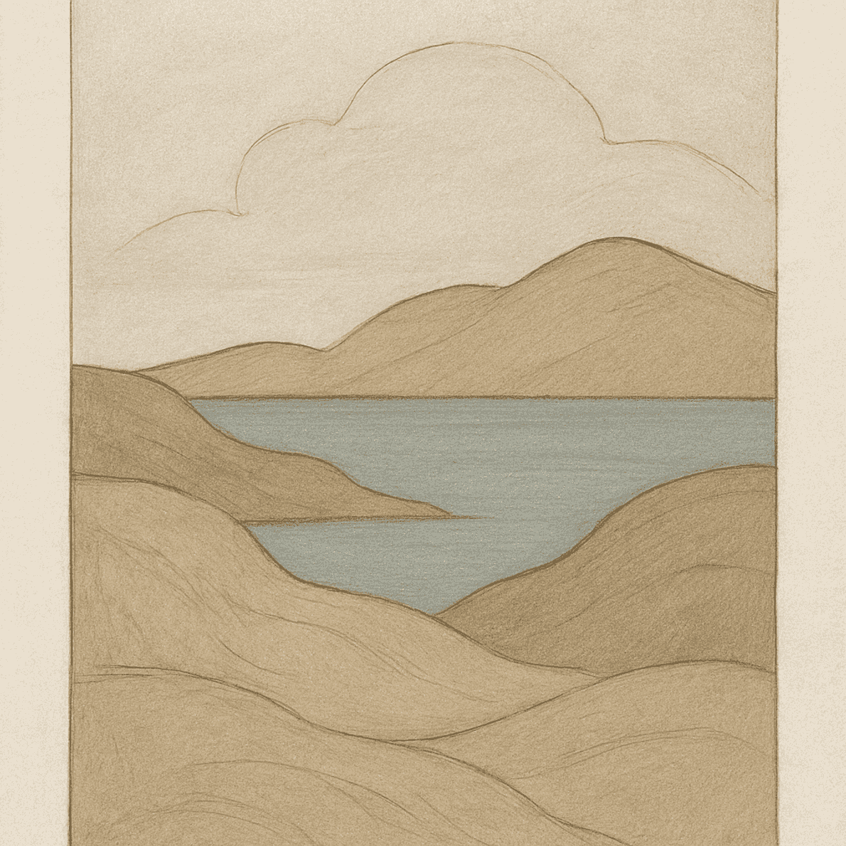 Whispering Horizons — art print