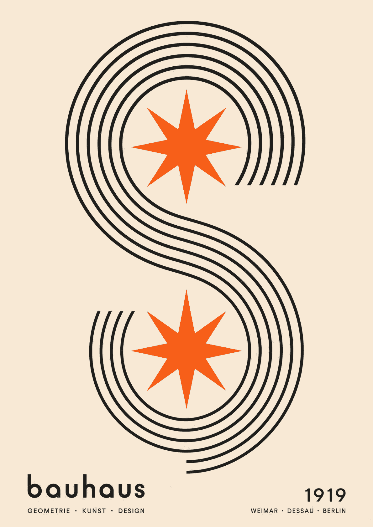 Stellar Symmetry — art print
