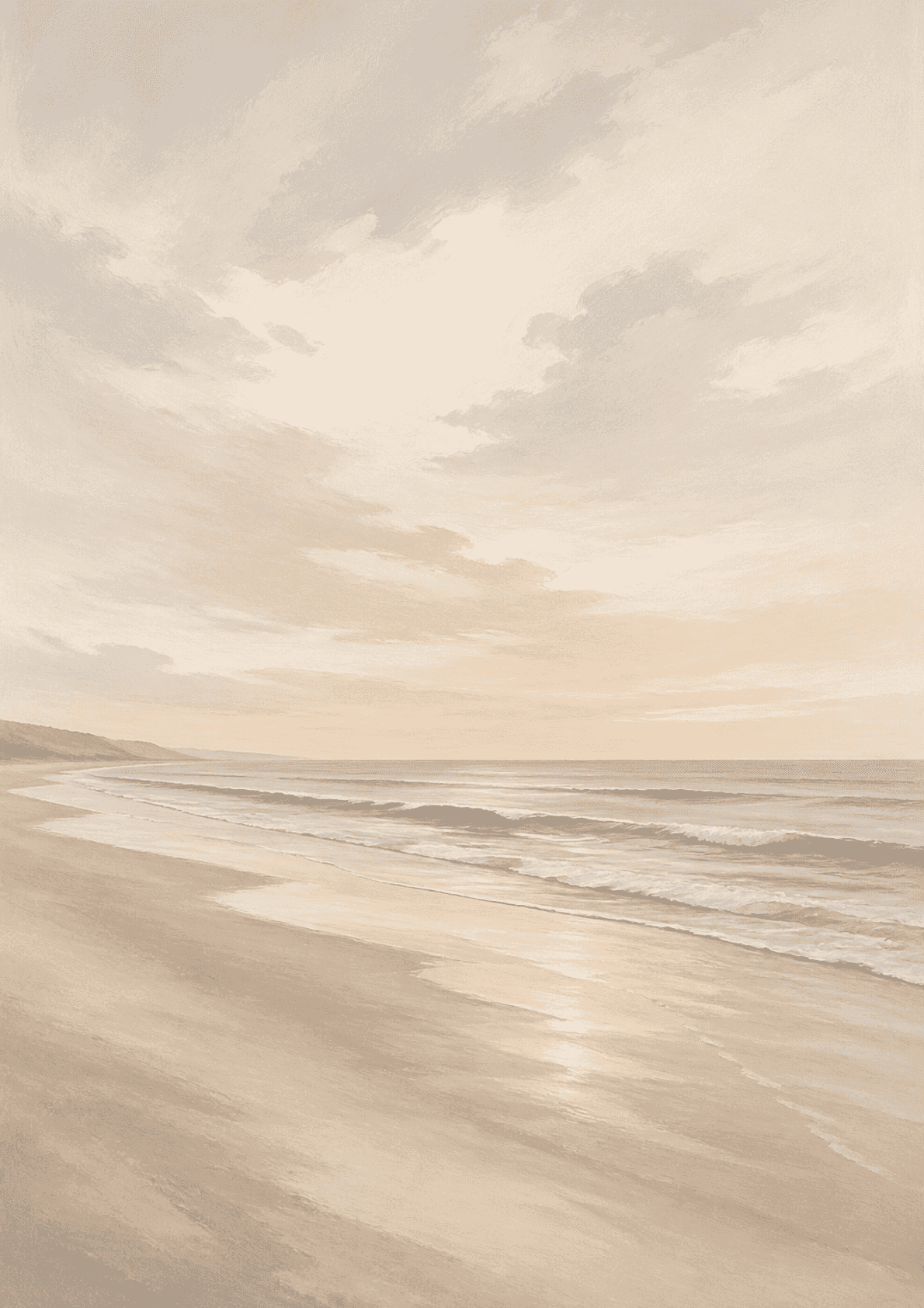 Tranquil Tides — art print