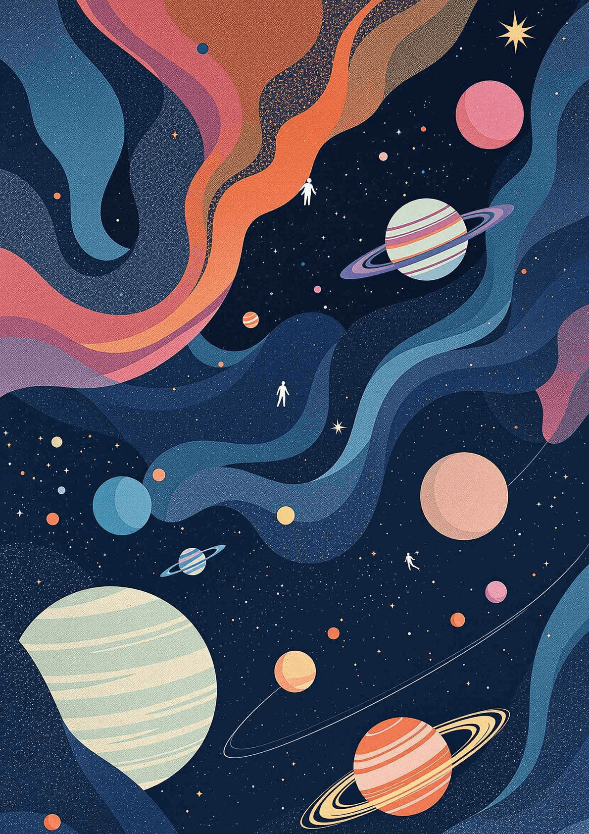 Celestial Odyssey — art print