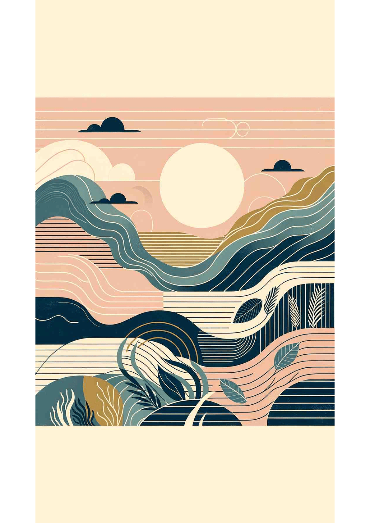 Tranquil Tides — art print