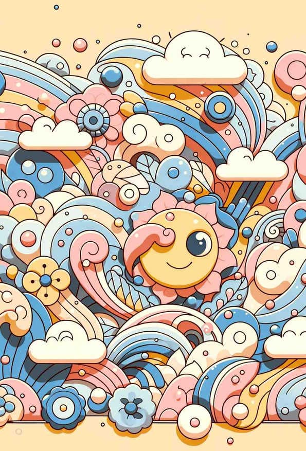 Pastel Playland — art print