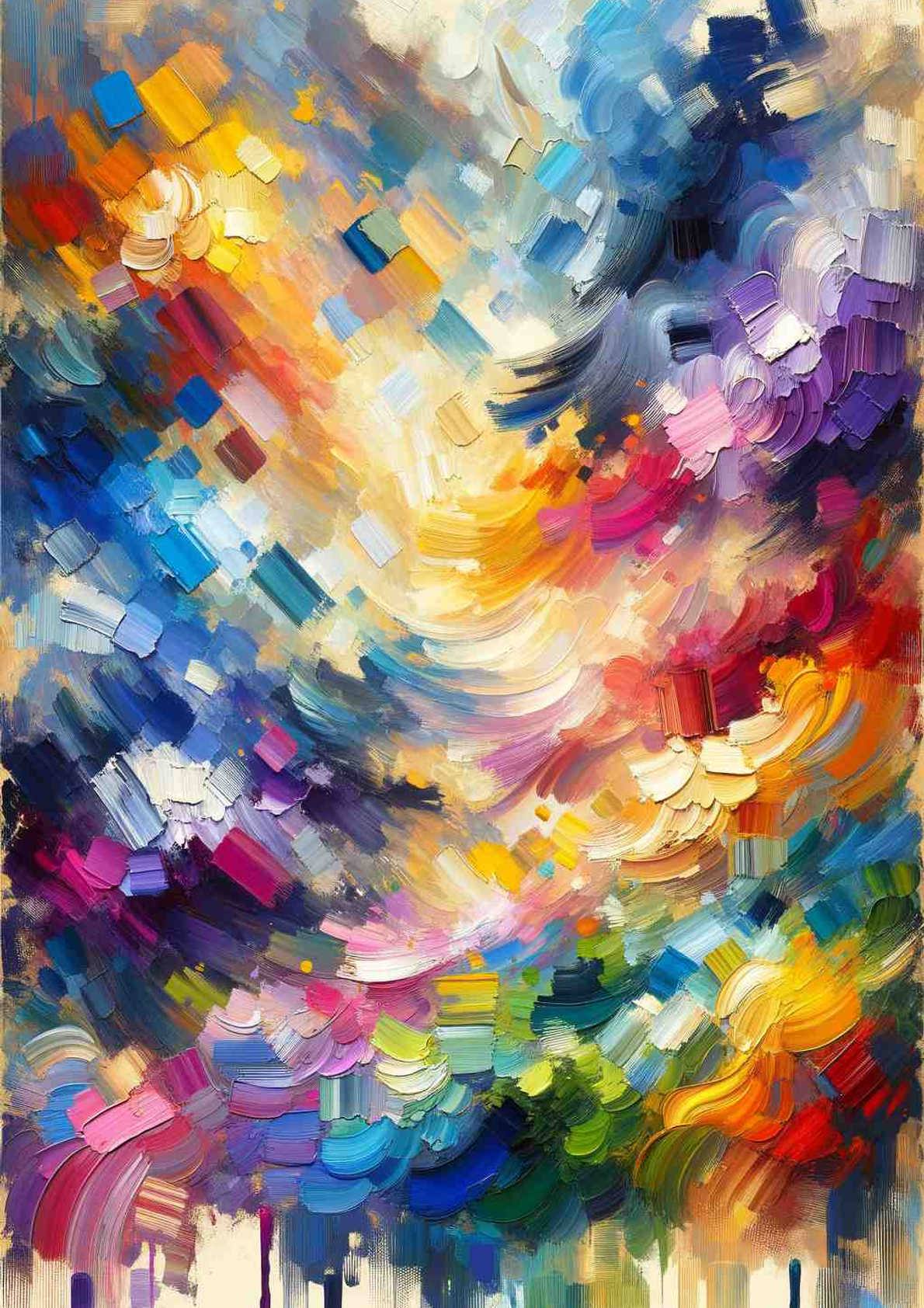 Chromatic Crescendo — art print