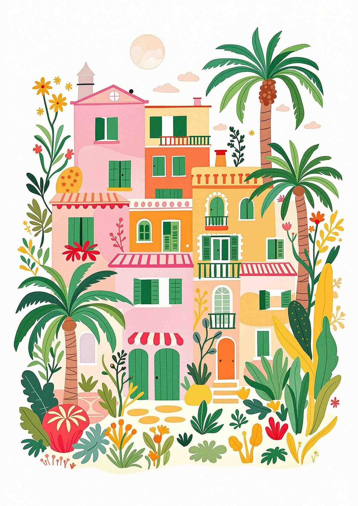 Mediterranean Daydream — art print