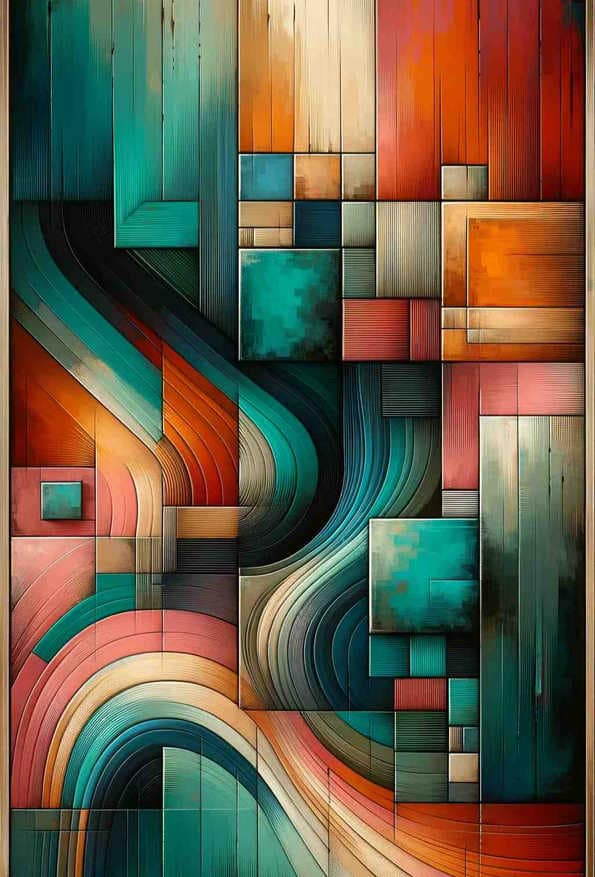 Eclectic Harmony — art print