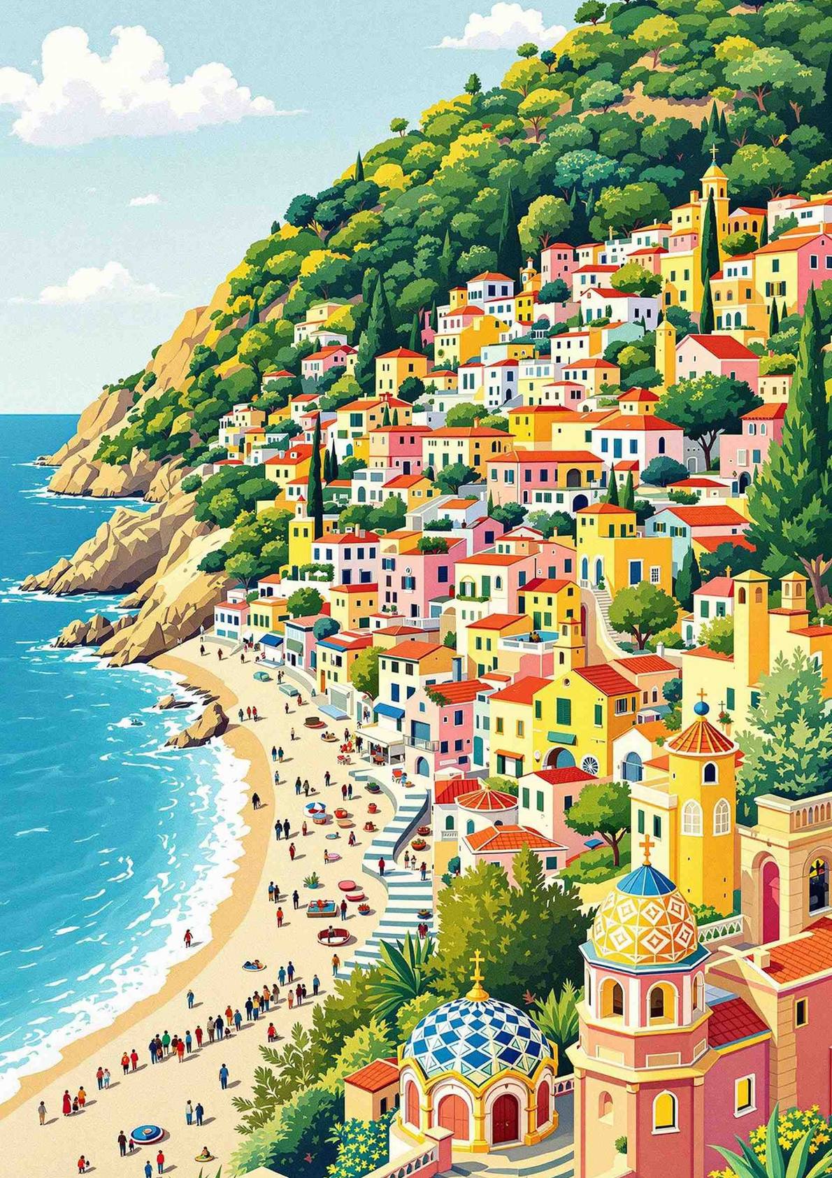 Sunlit Serenity — art print