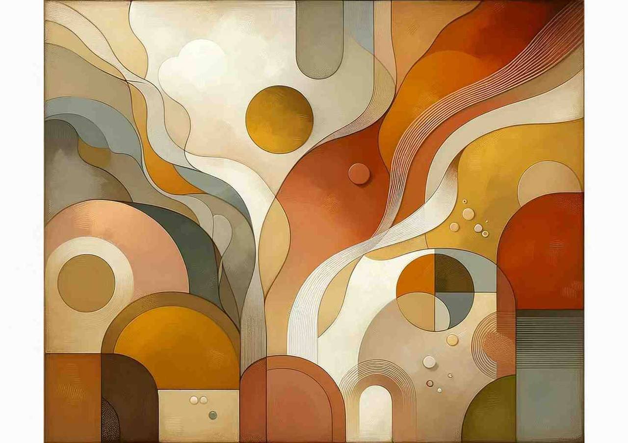 Tranquil Earth Harmony — art print