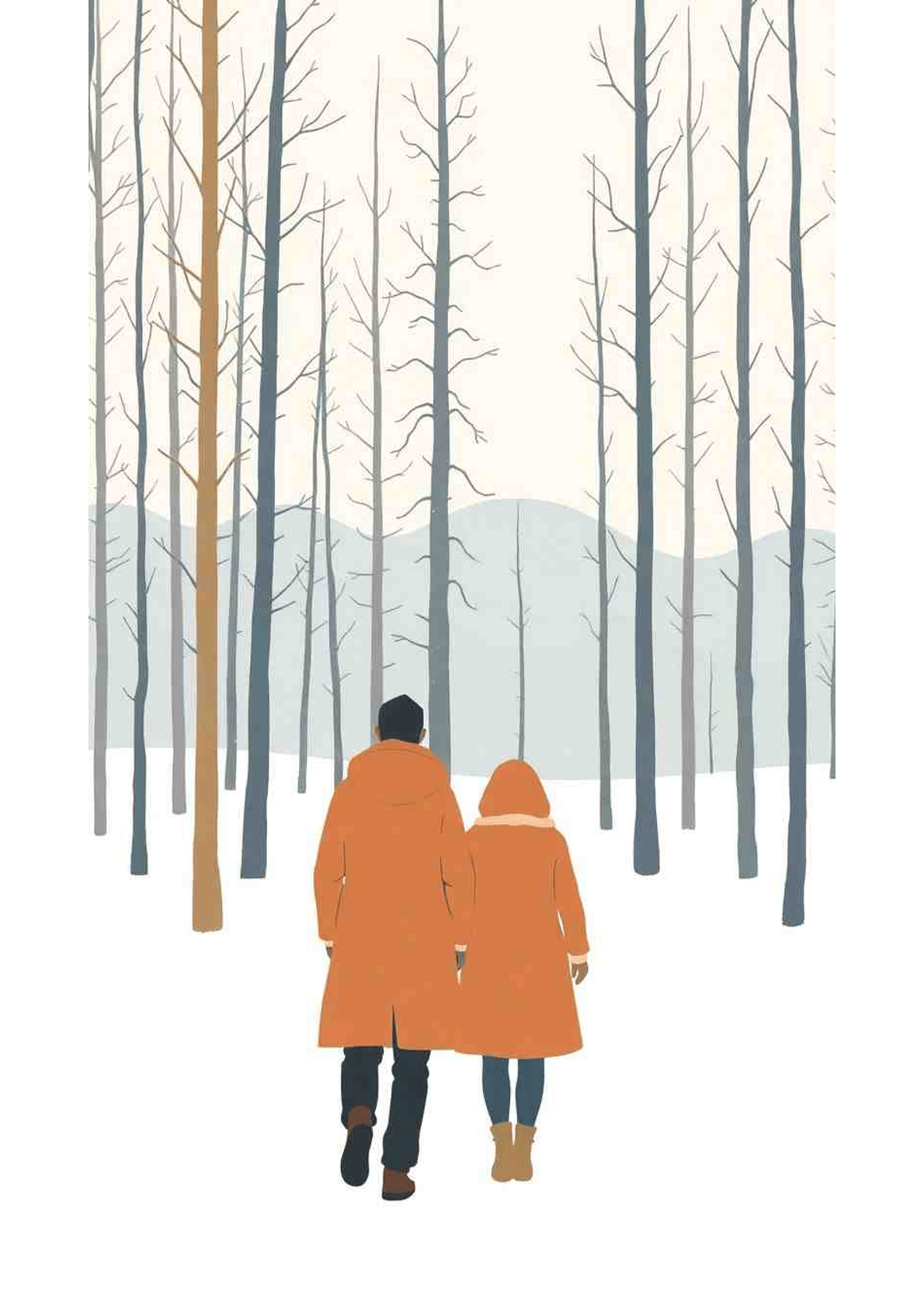 Winter Wanderers — art print