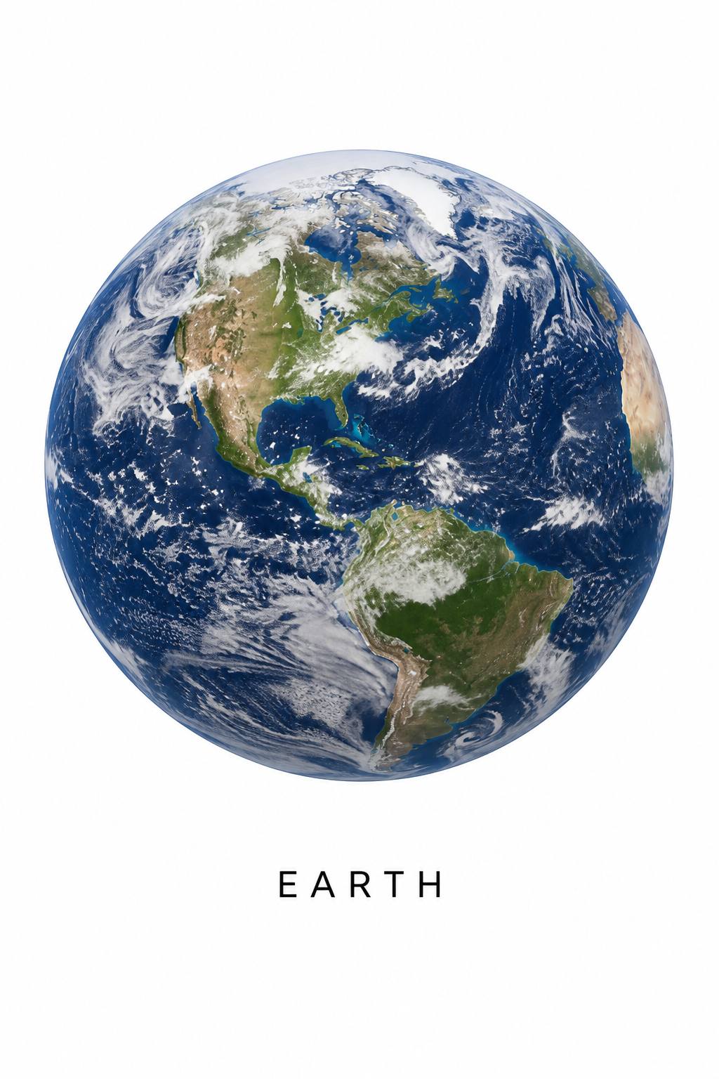 Minimalist Earth Art — art print
