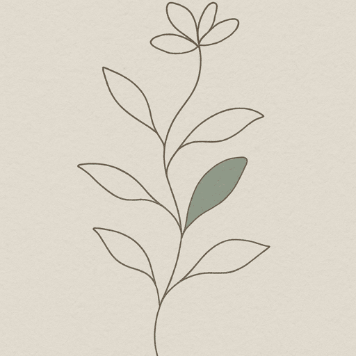 Serene Silhouette - Wall Art Print