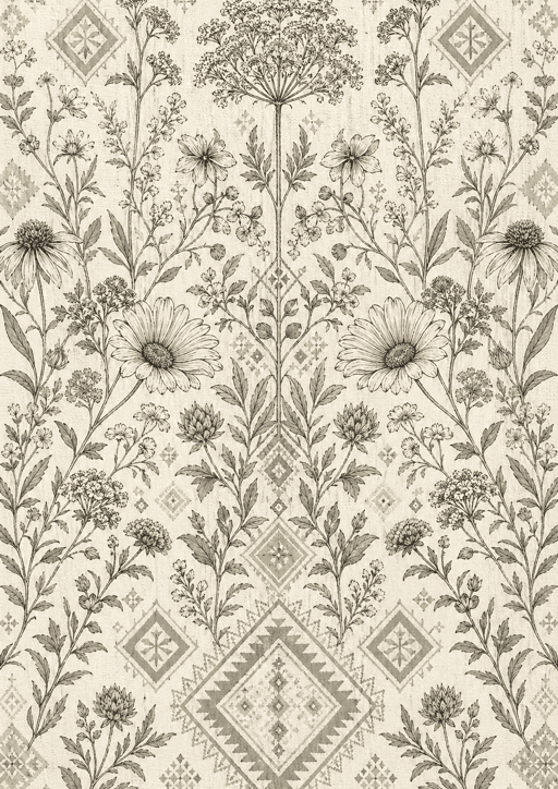 Whispering Blooms - Wall Art Print