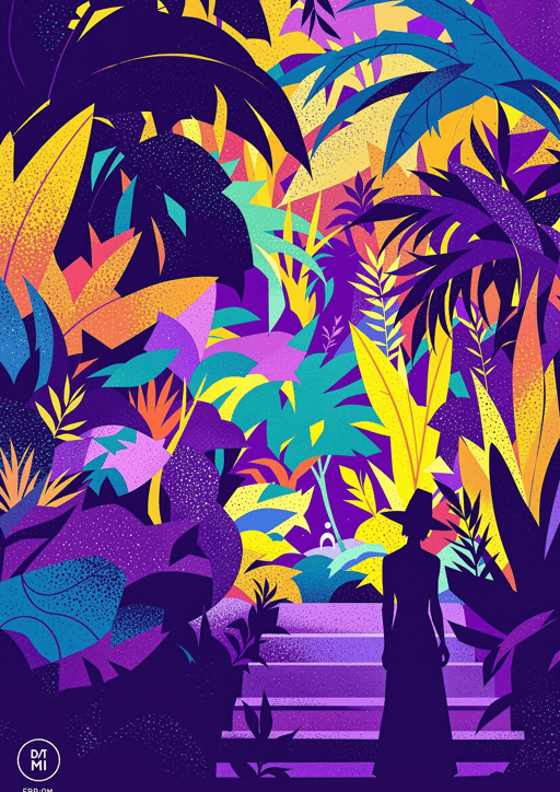 Tropical Reverie - Wall Art Print