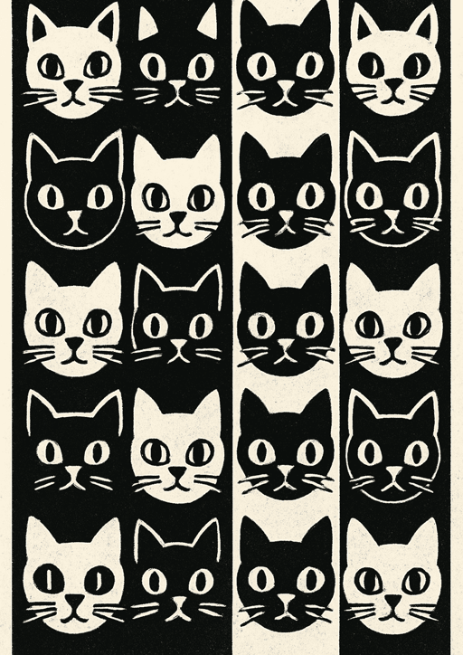 Purr-fectly Pop - Wall Art Print