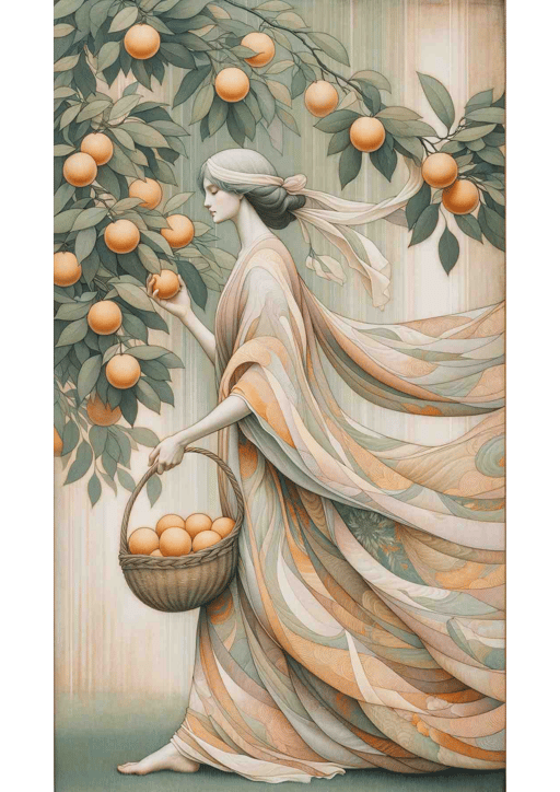 Orchard Serenity - Wall Art Print
