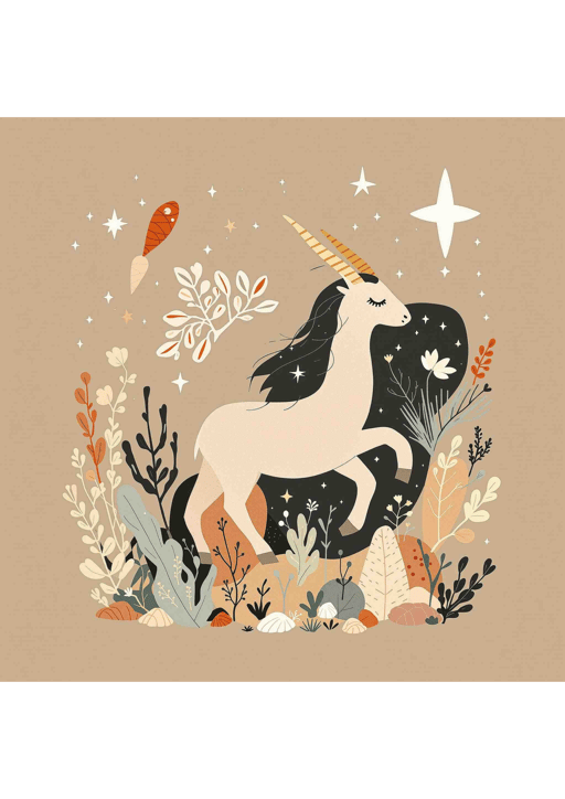 Mystical Harmony - Wall Art Print