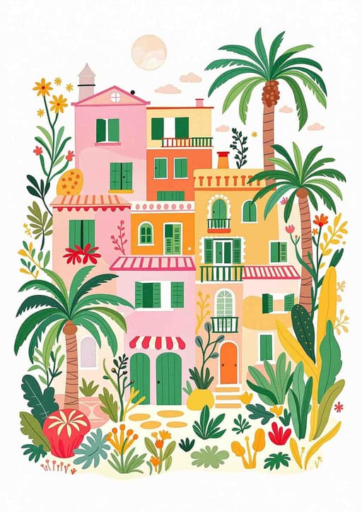 Mediterranean Daydream - Wall Art Print