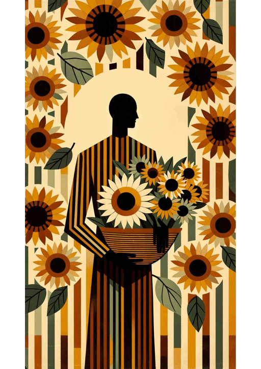 Sunlit Harvest - Wall Art Print