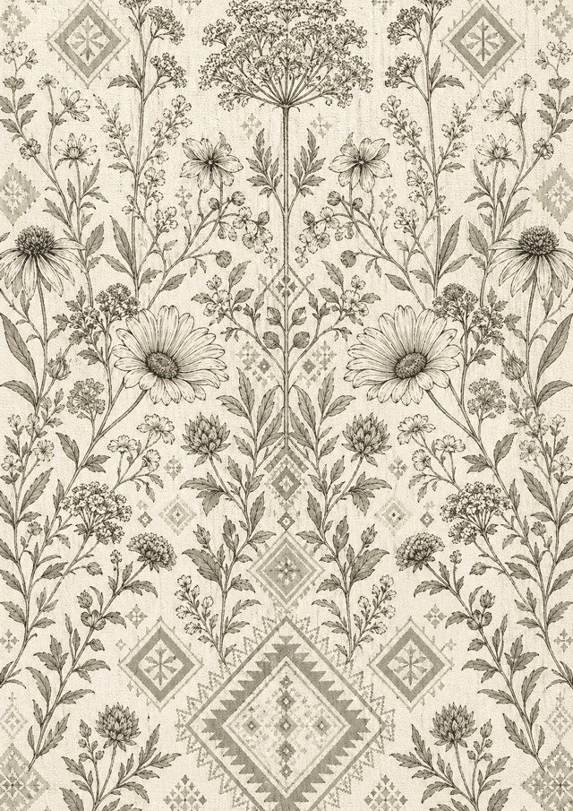 Whispering Blooms - Wall Art Print