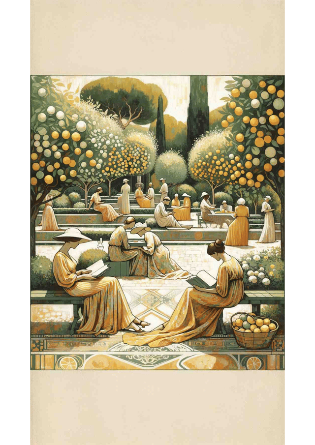 Sunlit Serenity: A Mediterranean Daydream - Wall Art Print
