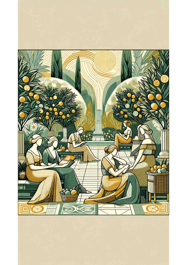 Lemon Grove Reverie - Wall Art Print