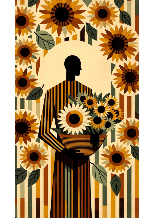 Sunlit Harvest - Wall Art Print